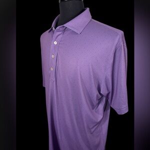 PETER MILLAR CROWN CRAFTED WHIMSICAL PERFORMANCE GOLF POLO SZ XL